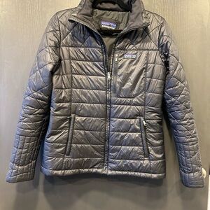 Patagonia Black Quilted Jacket size medium